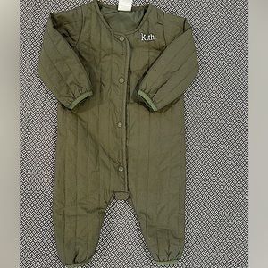 Kith Onesie 6/9 months Button Up